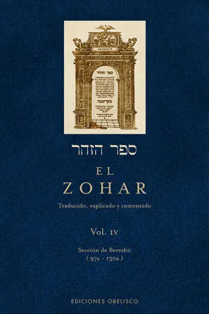 Portada de El zohar (vol. 4)