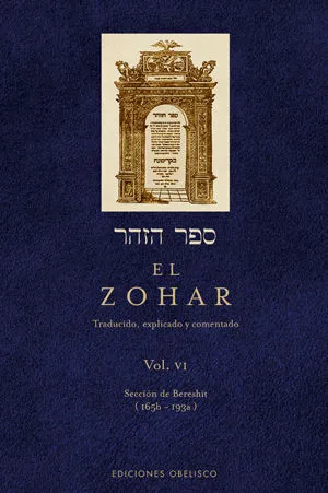 Portada de El zohar (vol. 6)