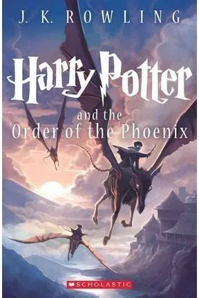 Portada de Harry potter 5: The order of the phoenix