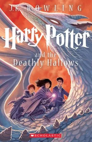 Portada de Harry potter 7: The deathly hallows