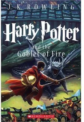 Portada de Harry potter 4: The goblet of fire