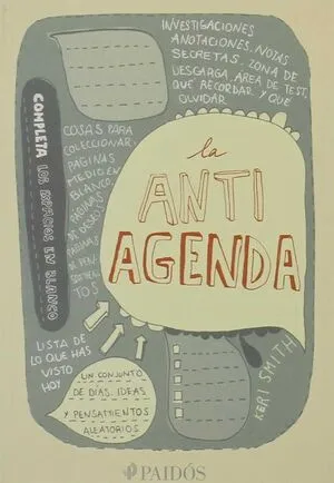 Portada de La anti agenda