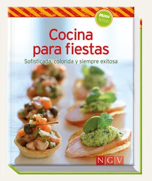 Portada de Minilibros de cocina: Cocina para fiestas