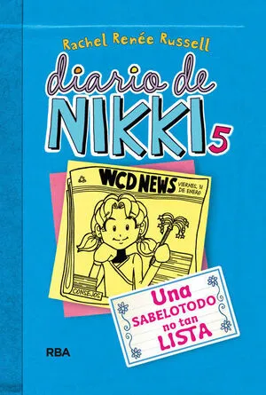 Portada de Diario de nikki 5: Una sabelotodo no tan lista
