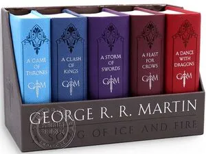 Portada de George martin leather cloth boxed set