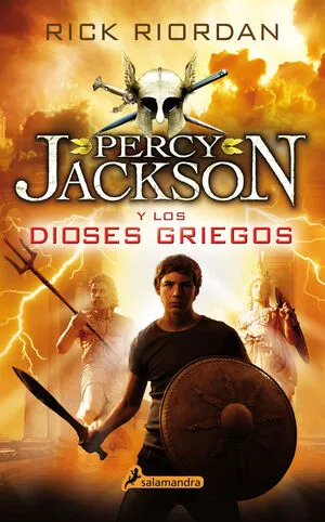 Portada de Percy jackson y los dioses griegos