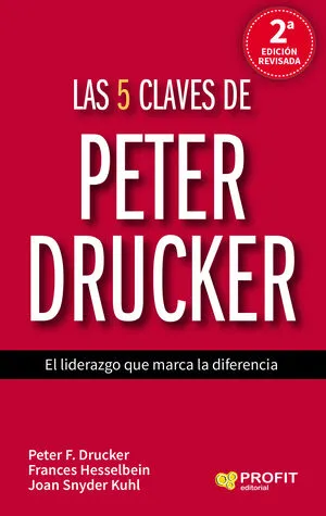 Portada de Las 5 claves de peter drucker