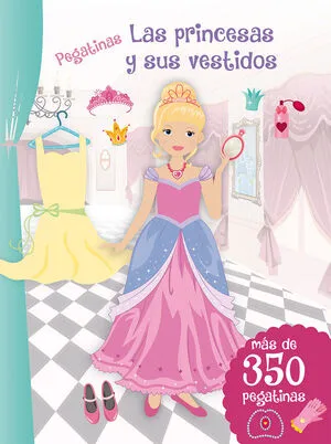 Portada de Pegatinas - las princesas y sus vestisos