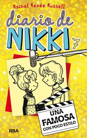 Portada de Diario de nikki 7: Una famosa con poco estilo
