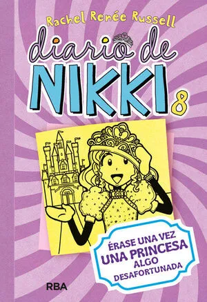 Portada de Diario de nikki 8: Érase una vez una princesa algo desafortunada