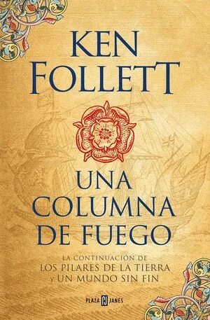 Portada de Pilares de la tierra 3: Una columna de fuego