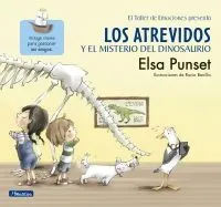 Portada de Los atrevidos y el misterio del dinosaurio
