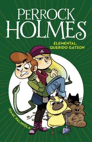 Portada de Perrock holmes 3: Elemental, querido gatson