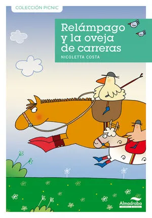 Portada de Relámpago y la oveja de carreras