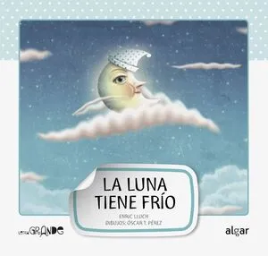 Portada de Letra grande. Luna tiene frio-mayusculas
