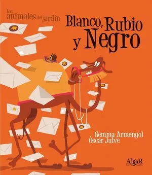 Portada de Animales del jardin. Blanco, rubio y negro (imprenta)