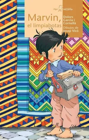 Portada de Calcetin amarillo. Marvin, el limpiabotas