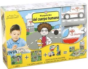 Portada de Mi pequeño libro del cuerpo humano - mi pequeño hospital
