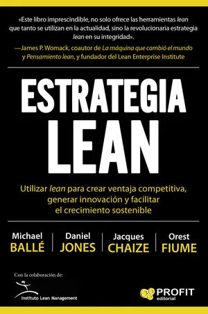 Portada de Estrategia lean