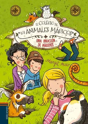 Portada de Colegio de los animales magicos 2: Una invasion de agujeros