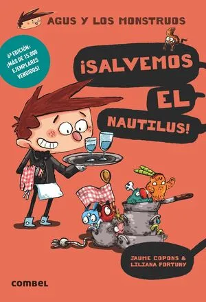 Portada de Agus y los monstruos 2: ¡Salvemos el nautilus!