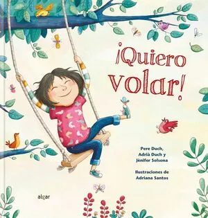 Portada de ¡Quiero volar!