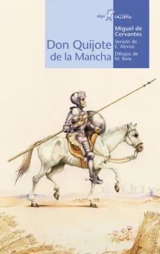 Portada de Calcetin azul. Don quijote de la mancha