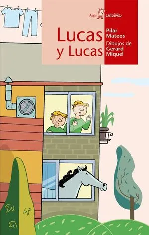 Portada de Calcetin rojo. Lucas y lucas