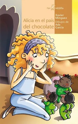 Portada de Calcetin amarillo. Alicia en el país del chocolate