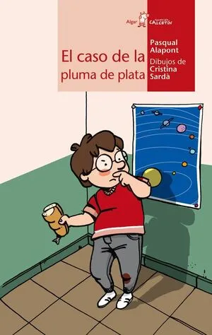 Portada de Calcetin rojo. Caso de la pluma de plata