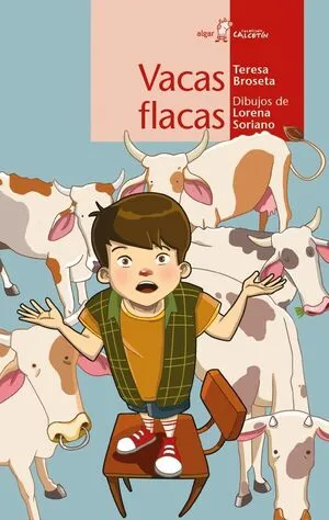Portada de Calcetin rojo. Vacas flacas