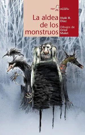 Portada de Calcetin rojo. Aldea de los monstruos