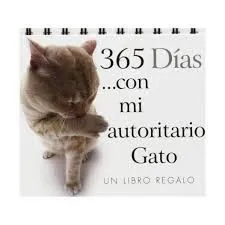 Portada de 365 días con mi autoritario gato