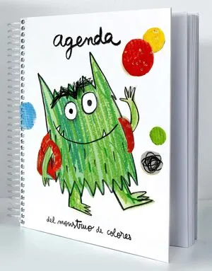 Portada de Agenda el monstruo de colores