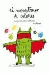 Portada de El monstruo de colores. Cuaderno para colorear
