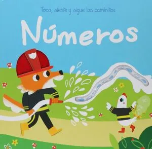 Portada de Toca siente y sigue los caminitos: Numeros