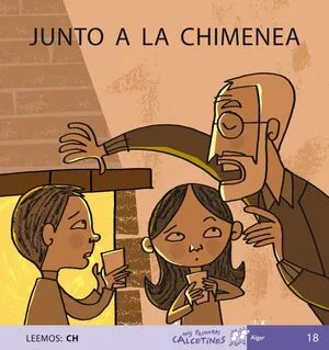Portada de Primeros calcetines: Junto a la chimenea