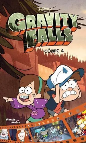 Portada de Gravity falls. Cómic 4