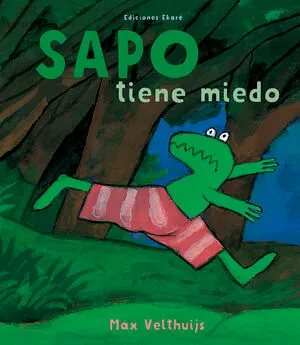 Portada de Sapo tiene miedo
