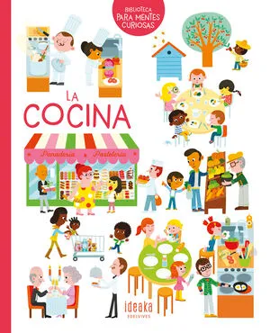 Portada de Biblioteca para mentes curiosas: La cocina