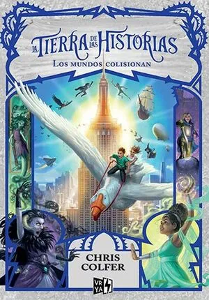 Portada de Tierra de las historias 6: Mundos colisionan