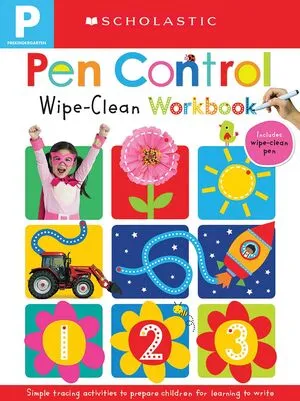 Portada de Wipe clean workbook: Pen control