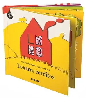 Portada de Los tres cerditos (pop up)