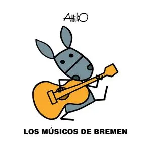 Portada de Los músicos de bremen (libro carton)