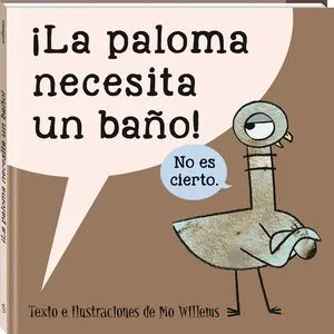 Portada de La paloma necesita un baño