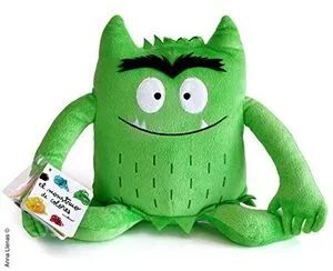 Portada de Monstruo de colores: Peluche verde