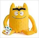 Portada de Monstruo de colores: Peluche amarillo