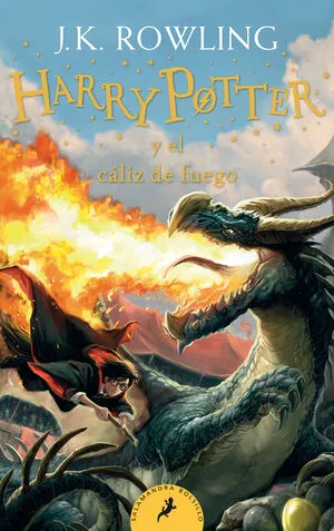 Portada de Harry potter 4: El cáliz de fuego (portada 2020)