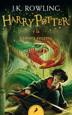 Portada de Harry potter 2: La cámara secreta (portada 2020)