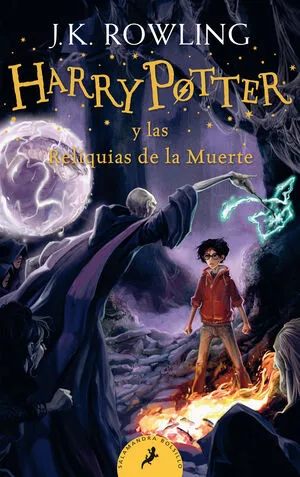 Portada de Harry potter 7: Las reliquias de la muerte (portada 2020)
